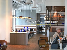 The main dining room at the Sea Salt restaurant in St. Petersburg, Florida