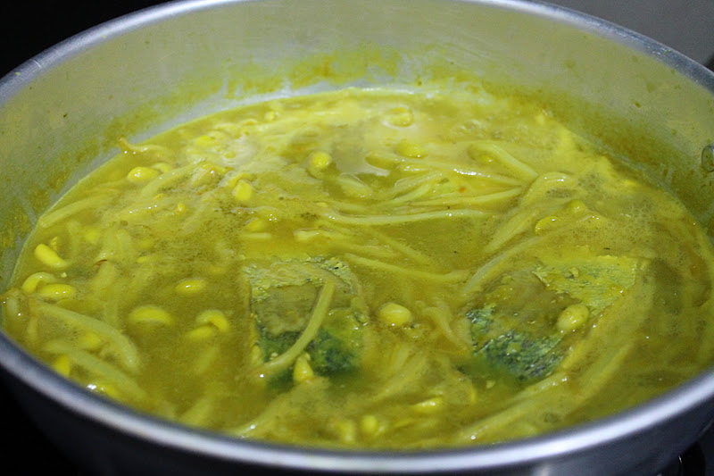 Masak Tempoyak Ikan Parang - Azie Kitchen