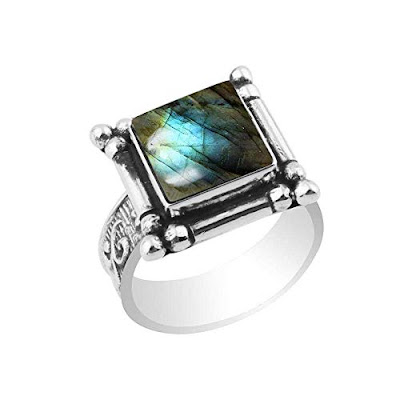 labradorite gemstone rings