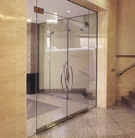 Kaca Tempered Dan Laminated Pintu Fitting Frameless Tempered 