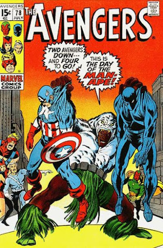 Avengers #78, the Man-Ape