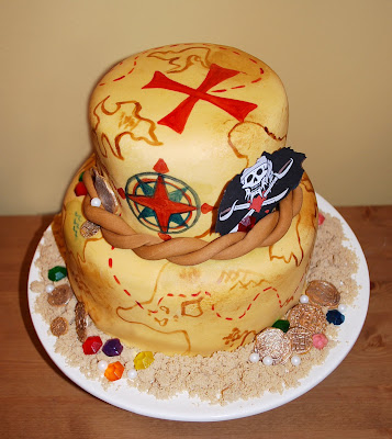 Pirate Birthday Cake