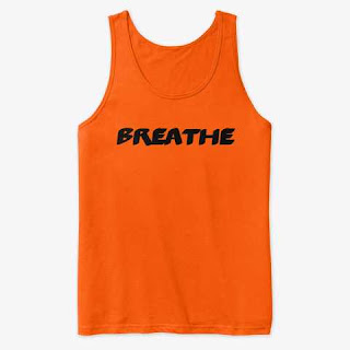 Breathe Premium Tank Top Orange