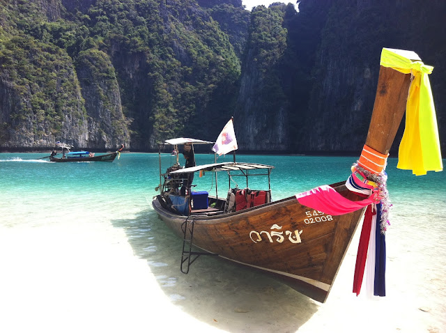 Long tail boat, Phi Phi Ley, Thailand