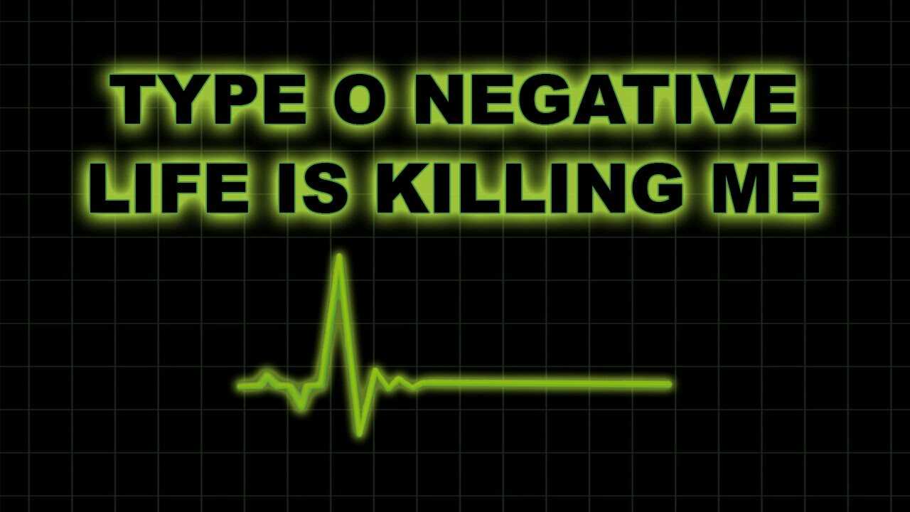 Type O Negative - 'Life is Killing Me'