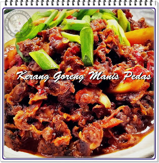 Cara Membuat Kerang Goreng Bumbu Manis Pedas Nikmat