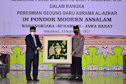  Kunjungi Sukabumi, Kapolri Resmikan Gedung Baru Ponpes Assalam 