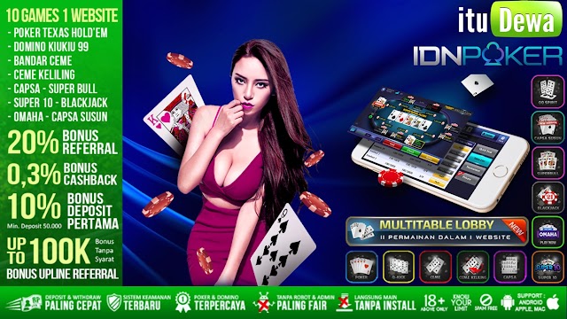 JACKPOT POKER TERJELAS - DAPATKAN JACKPOT POKER TERJELAS HANYA DI ITUDEWA