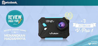 Review Gadget Kamu dan menamngkan 3 Action Camera Vivan V-Pro 1