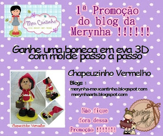 PRIMEIRA PROMOÇÃO NO BLOG DA MERYNHA!! NÃO FIQUE FORA DESSA.