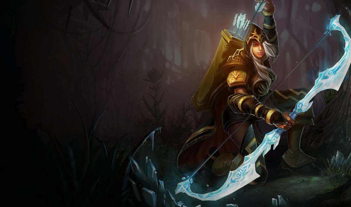 Ashe League of Legends Wallpaper-full-HD