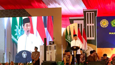 Gemuruh, Jokowi Hadiri Milad 1 Abad Madrasah Muallimin-Muallimat Muhammadiyah 