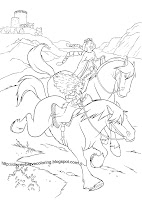DISNEY COLORING PAGES: BRAVE COLOURING PICTURES