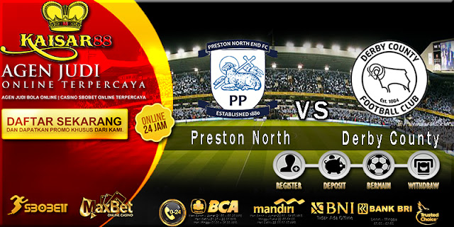 Prediksi Bola Jitu Preston North End vs Derby County 2 April 2018