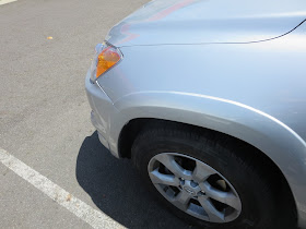 Fender on 2012 Rav4 after collision repairs at Almost Everything Auto Body