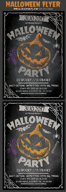  Halloween Flyer Template