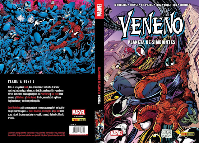 Reseña de 100% Marvel HC. Veneno: Planeta de Simbiontes - Panini Comics.