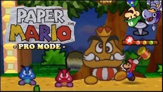 paper mario pro mode