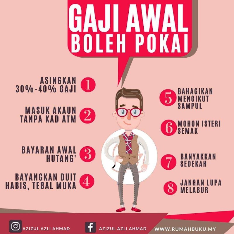 Apa perlu buat jika gaji masuk awal?