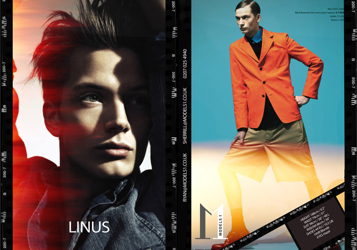 Linus Gustin — London fashion week S/S 12 showcard
