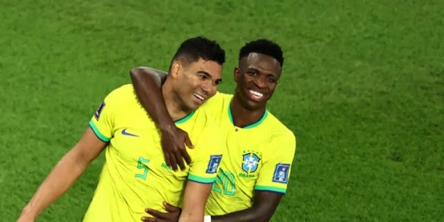 Com gol de Casemiro, Brasil vence Suíça e garante vaga nas oitavas da Copa 2022