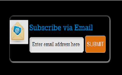 Stylish Email Subscription Form Widget For Bloggers