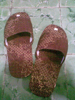 sandal batik type keplek