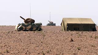  سلاح الجو المغربي يستهدف وحدات عسكرية صحراوية تابعة للناحية العسكرية الخامسة. 