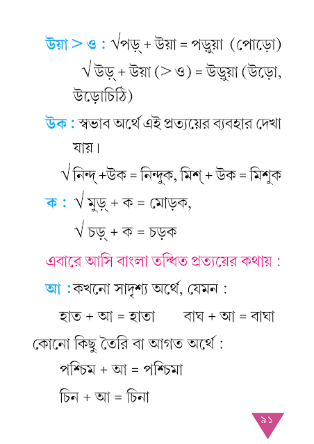 শব্দ তৈরির কৌশল | চতুর্থ অধ্যায় | সপ্তম শ্রেণীর বাংলা ব্যাকরণ ভাষাচর্চা | WB Class 7 Bengali Grammar