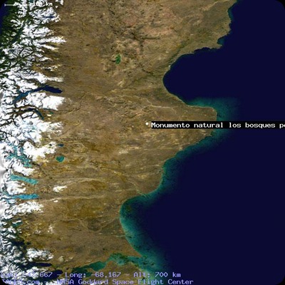bosques petrificados mapa bosques petrificados mapa