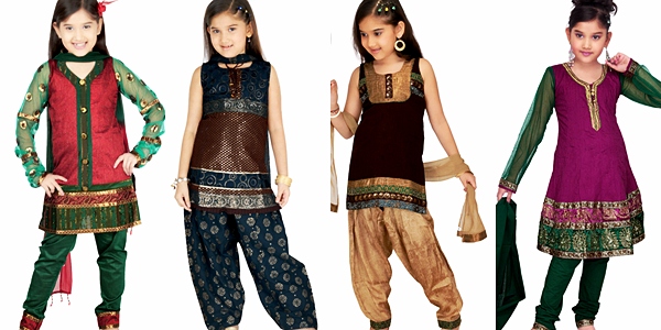 Little princess girls shalwar kameez dresses 2016 in Pakistan