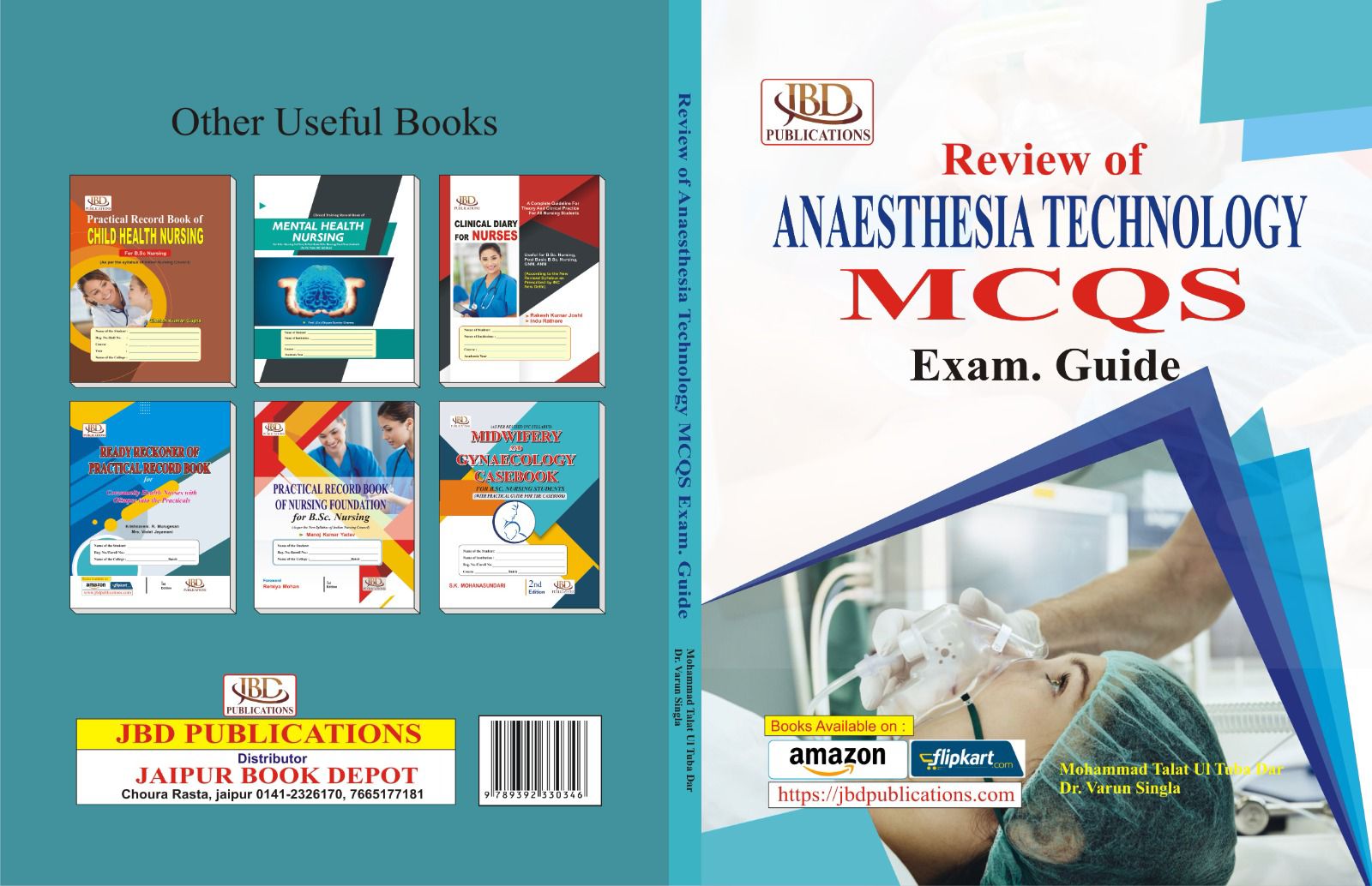 Boost Your Competitive Exam Scores with Talat ul Tauba's Comprehensive MCQ Book for Anaesthesia and Operation Theatre Technology Students