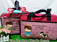 sally souvenir - Tas tenteng bordir besar