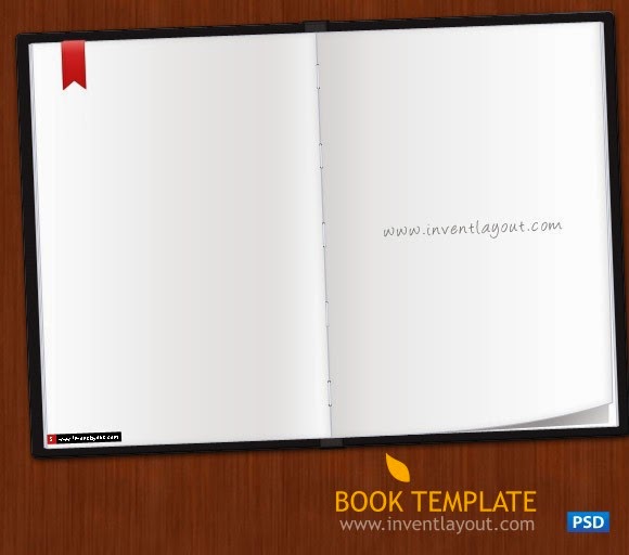 Book Template PSD