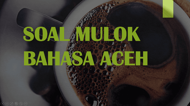 Soal Mulok Bahasa Aceh