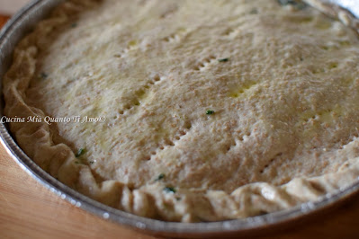 Torta salata con spinaci e ricotta