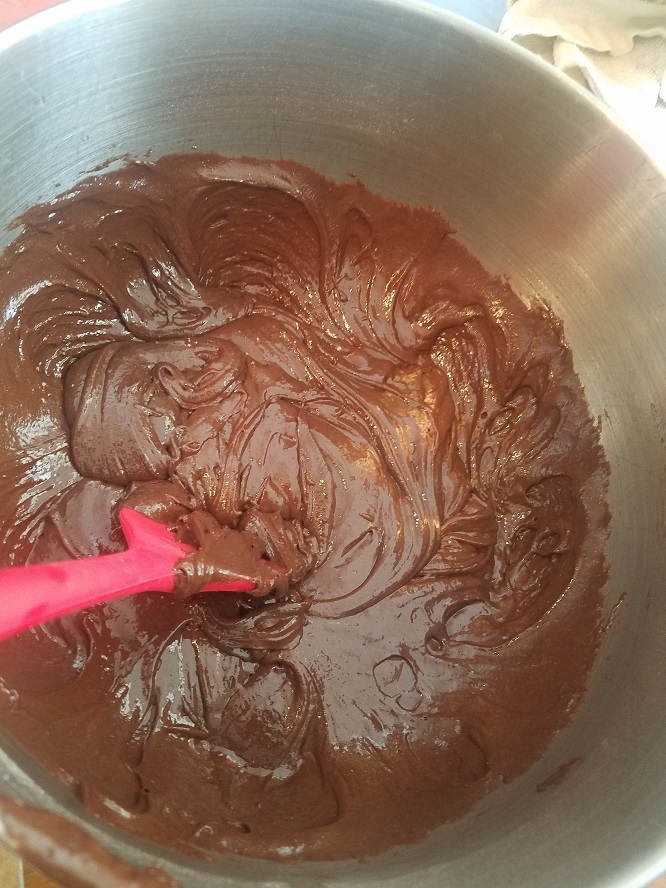 chocolate cake batter