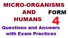 Biology questions and answers form 4