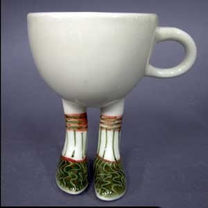 Legged Teapots and Cups