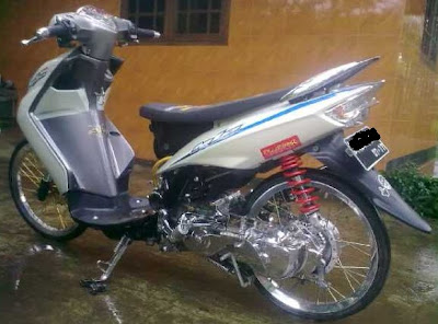 Mio Soul 07 Modifikasi Chroom Bening