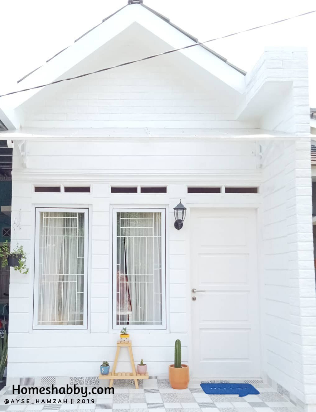 Inspirasi Rumah Tipe 36 dengan Gaya Shabby Minimalis 