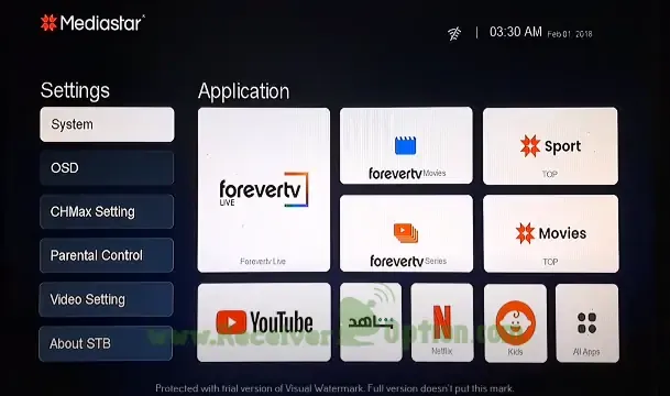 MEDIA STAR MS-MINI 2323 FOREVER HD RECEIVER NEW SOFTWARE FREEDOM MENU V220 21 OCTOBER 2023