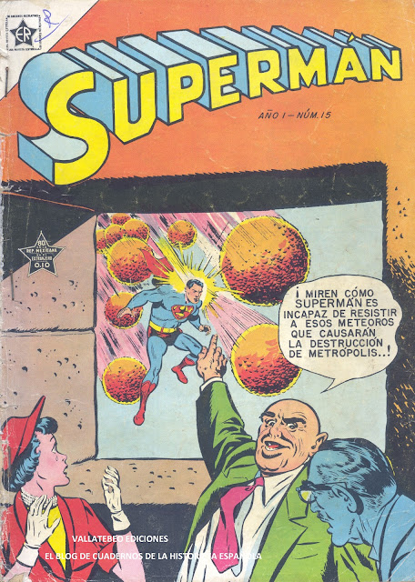 Supermán 15. Ediciones Recreativas, 1953