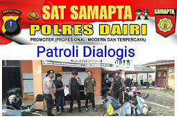 KEGIATAN PATROLI DIALOGIS DISEPUTARAN KOTA SIDIKALANG