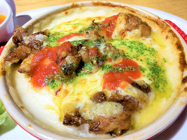 むさしの森珈琲　フレスポ稲毛店　フォレストスペシャル　チキンドリアトマトソース