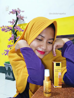 review hanasui whitening gold serum