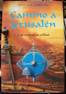 Portada del libro Camino a Jerusalén, de Stephen Lawhead