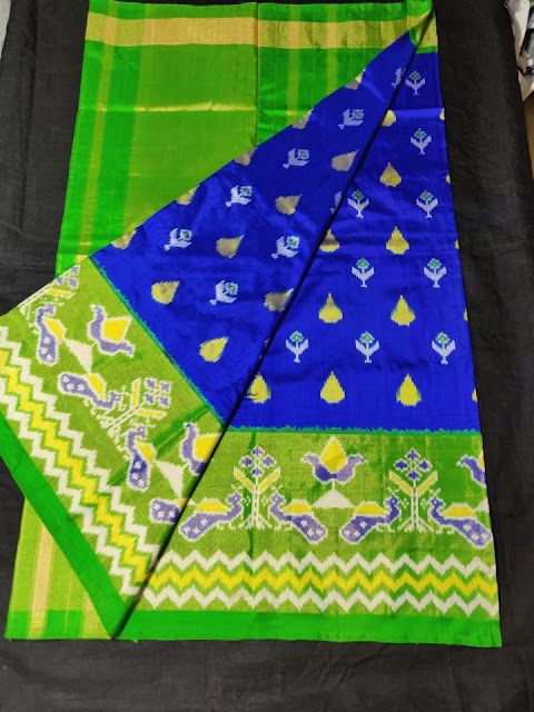 Ikkat Pattu Sarees