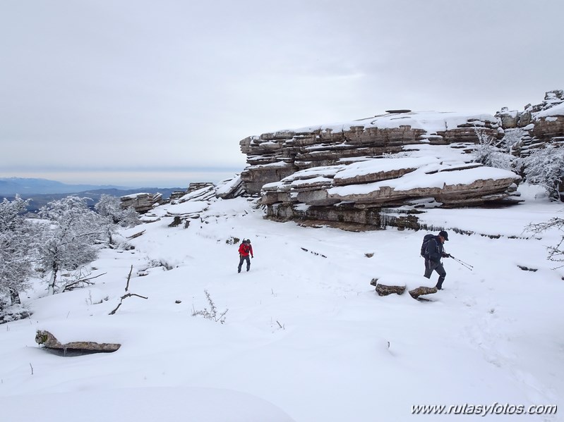 El Torcal nevado