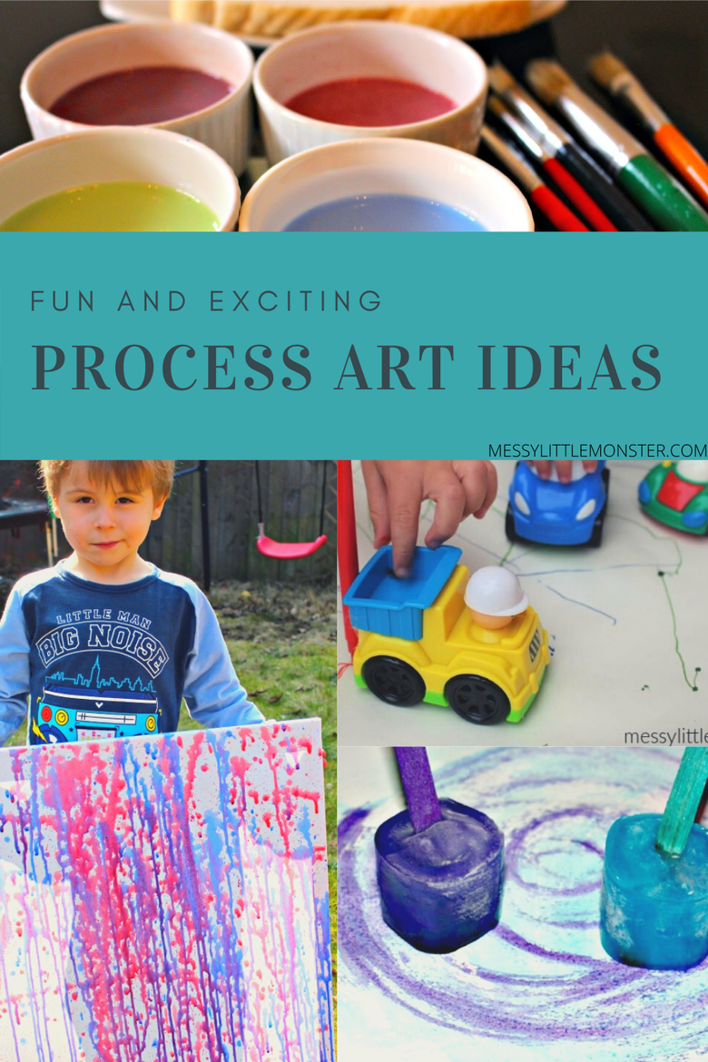 Process art projects for kids